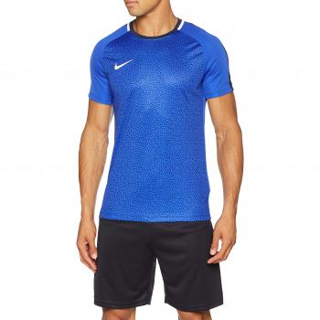 Nike Dry Academy GX2 Camiseta, Hombre, Hyper Royal/Obsidian/White, Extra-Large
