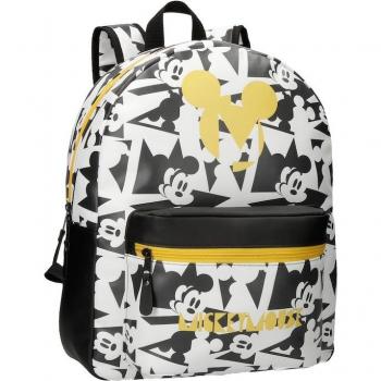 Mochila Mickey Mouse Caleidoscopio Adaptable 42cm