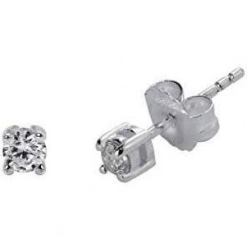 VIDAL & VIDAL Pendientes garra Circonitas