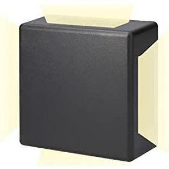 Aplique LED 6W 130lm 4000K Luz Día Cuadrado IP65 12x12x5cm 4 Proyecciones EDM