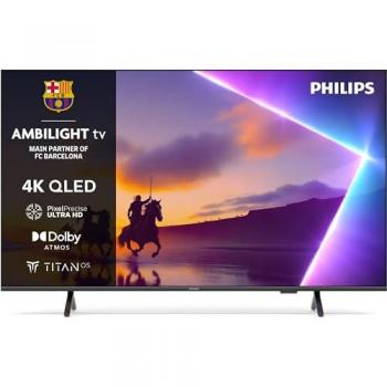 Televisor Philips 43 QLED 4K UHD Ambilight Smart TV 43PUS8550/12