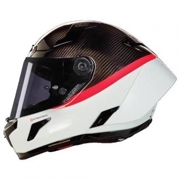 Casco Integral Nolan X-804 RS Ultra Carbon D.O.C. Negro Blanco M