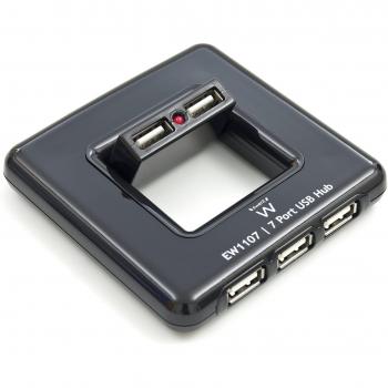 Ewent Hub USB 7ptos con Alimentación
