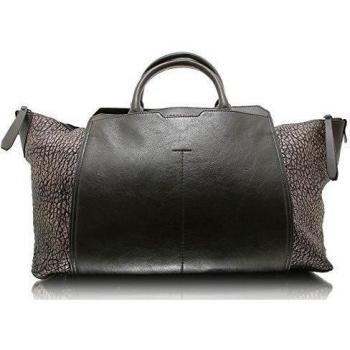 Liebeskind Nagano 2 Bolsa de viaje Weekender piel 60 cm ninja black