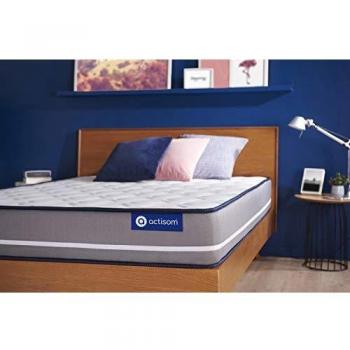 Colchón Actiflex Pur 90x200 cm con Resortes Ensachados, 3 Zonas de Confort, Firmeza Alta, Altura 20 cm