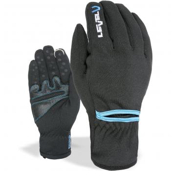 Level Trail I- Touch Polartec - Guantes de esquí, color negro negro negro Talla:large