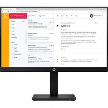 Monitor HP P24h G4 de 24 pulgadas, Full HD, IPS LED Negro