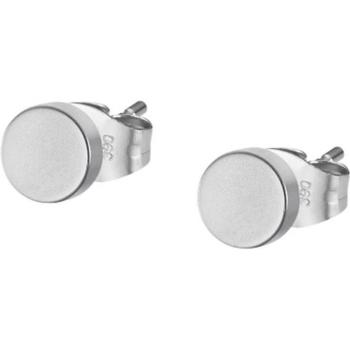 Pendientes Lotus Style LS2165-4/3 para Hombre, Acero Inoxidable, Diseño Moderno, Acabado Pulido, Cierre de Perno