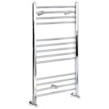 Radiador Toallero Plano Cromado 1000mm x 600mm 409W Ischia