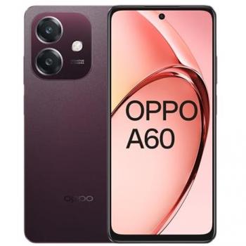 Smartphone OPPO A60 5G (128 GB, Rojo Nebulosa, 6.67, Doble SIM, 50 Mpx)