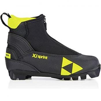 Botas de Esquí Nórdico Junior Fischer XJ Sprint Negras/Amarillas EU 37 Unisex