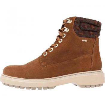 Botines Mujer Geox D Asheely NP ABX C Marrón