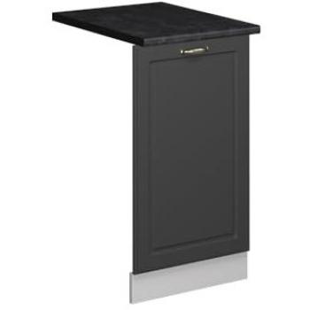 Panel Frontal para Lavavajillas Fame-Line, Antracita-Oro, 45 cm, Accesorio de Cocina
