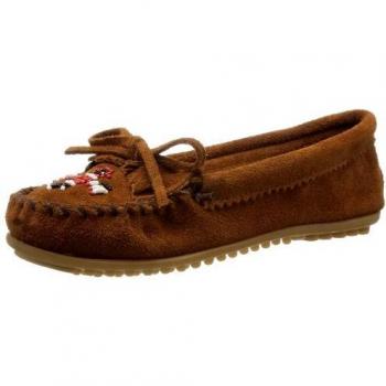 Minnetonka Thunderbird II, Mocasines para Mujer, Marrón, 37 EU