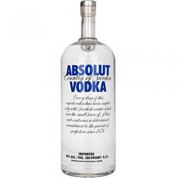 Vodka Absolut - Capacidad de 4.5 Litros