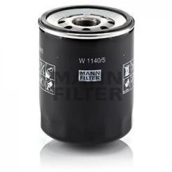 Filtro de aceite MANN-FILTER W1140/5 con válvula de retención