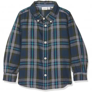 NAME IT Nitilias Ls Shirt Mini, Blusa para Bebés, Multicolor