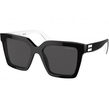 Miu Miu MU03YSF Asian Fit 10G5S0 Women’s Sunglasses Black Size 54