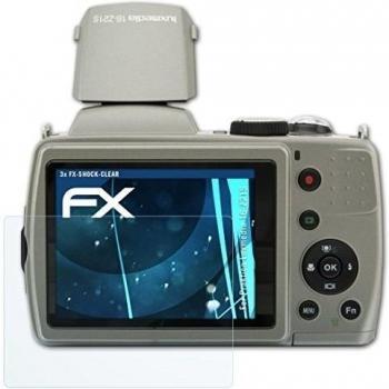 3 x atFoliX Antichoque Película Protectora Praktica Luxmedia 16-Z21S Protector Película - FX-Shock-Clear