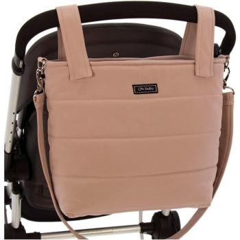 Bolso talega para silla de paseo Rosy Fuentes - Diseño práctico y moderno, fabricado en materiales resistentes, con múltiples compartimentos para organizar objetos, fácil de colocar en la silla de paseo, ligero y portátil