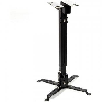 Soporte de Proyector Universal Retráctil Extensible Ajustable para Techo y Pared, Capacidad de Carga 5kg