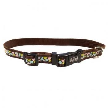 Collar Scut Ajustable 25X450-650 Marron