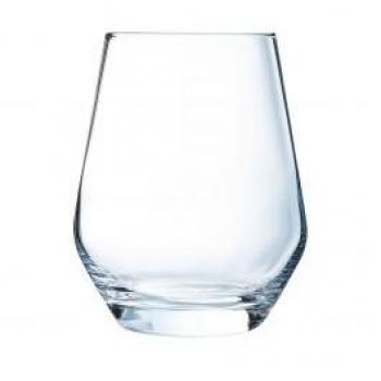 Vaso Alto 38 cl Lima - Transparente, Moderno y Contemporáneo, Hecho en Francia, Confección Reforzada para Venta Online