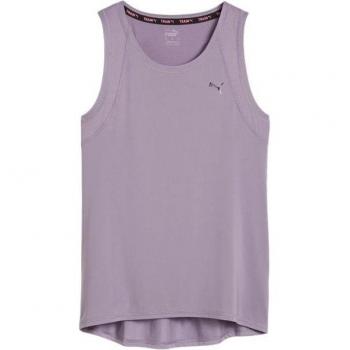 Camiseta de fitness Puma Train Favorite Tank mujer, sin mangas, color lila, talla XS