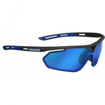 Salice 018 RWX NERO/RW BLU Men's Sunglasses Blue Size Standard