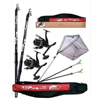 Combo Surfcasting Vigor Top Tele 3,60m - Caña de Pesca con Wurfgewicht hasta 100g