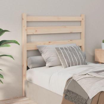 Cabecero de cama 81x4x100 cm madera maciza de pino