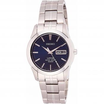 Seiko Men's Analogue Quartz Watch with Stainless Steel Bracelet – SGG717P1