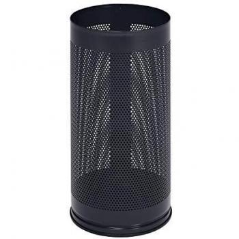 Soporte para paraguas perforado antracita 30 l, altura 610 mm, chapa galvanizada