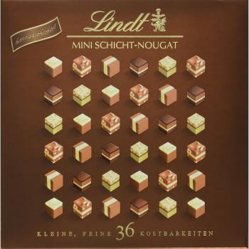 Pralinés Mini Nougat Lindt 165 g - Caja de 36 Pralinas Exquisitas
