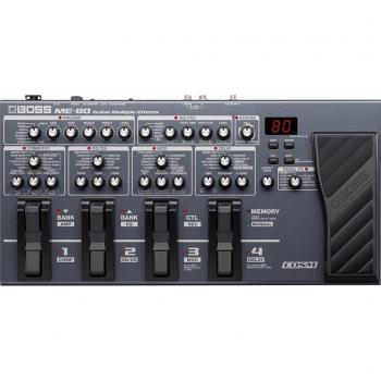 Boss ME80 Multi-Effects Guitar Processor with Versatile Sound Shaping and User-Friendly Interface