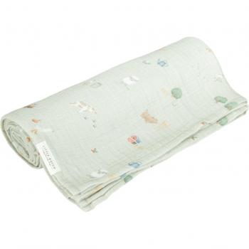 LITTLE DUTCH - Muselina 120 x 120 tejido muslin Little Farm