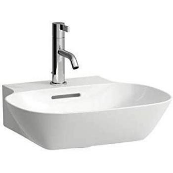 Lavabo Laufen INO 45x41cm con 1 agujero para grifo y rebosadero, color blanco