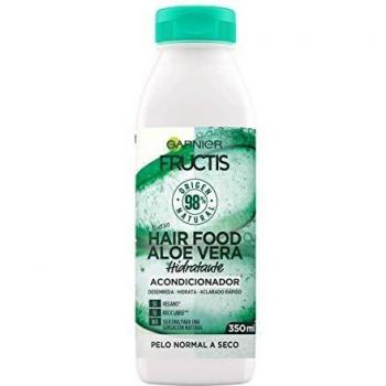 GARNIER Fructis Hair Food Acondicionador de Aloe Vera Hidratante para Pelo Normal a Seco - 350 ml