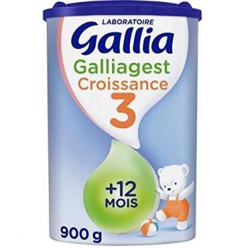 Laboratoire Gallia Galliagest - Lait bébé Croissance en poudre de 12 mois à 3 ans 900 g