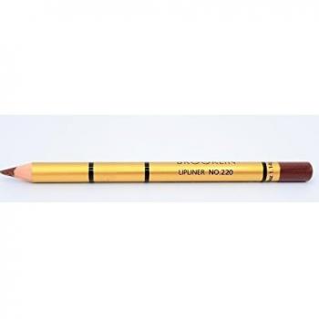 Brooklin - Lápiz de Labios Marrón Chocolate N220 Duradero Agua Resistente