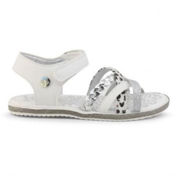 Sandalias de Niña SHONE - 7193-021 WHITE con diseño blanco, ideal para primavera/verano, ligeras y cómodas