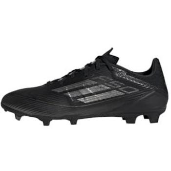 Adidas F50 League FG/MG Botas de Fútbol para Césped Artificial, Color Negro, Talla 46