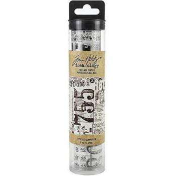 Tim Holtz - Advantus Papel de colapso Tipo 6YDS, Tipografía, talla única