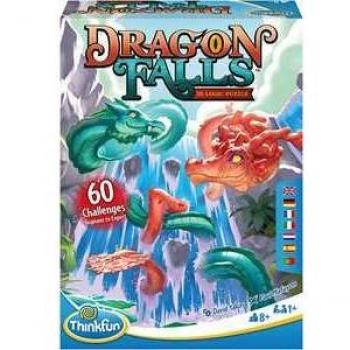 ThinkFun Dragon Falls Game for 1+ Players, Ages 8 and Up
