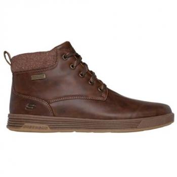 Botines Impermeables Skechers Cavell para Hombre - Marrón - Talla 45
