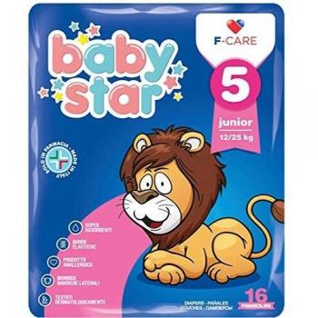 Pañales Junior para niños de 12 a 25kg, paquete de 16 unidades