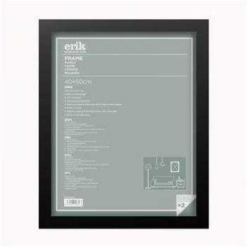 Marco Mini Poster Negro 40x50 cm MDF