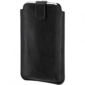 Funda Universal Easy Slide para Smartphone XL - PU Cuero - Negra