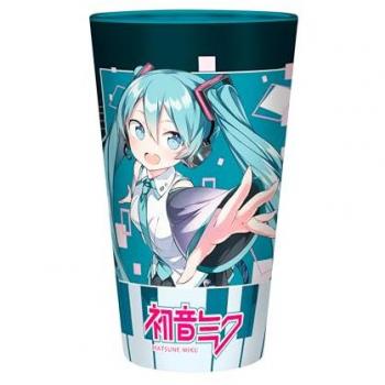 Hatsune Miku Musical City Multicolor Gaming Glass 14 oz