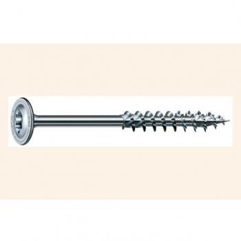 Tornillo para madera con cabeza torx, galvanizado y arandela de 8x260 unitario con etiqueta